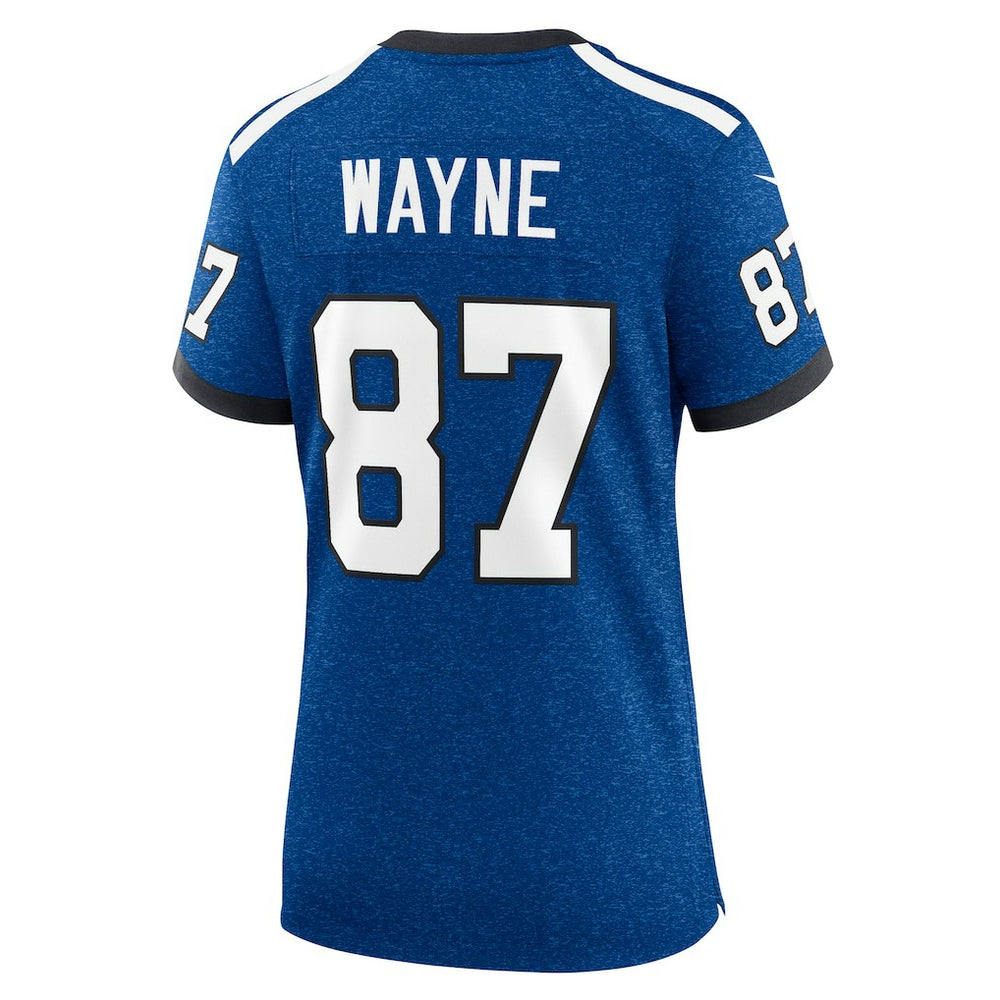 Indianapolis Colts Nike Reggie Wayne  Women's Indiana Nights Alternate Game Jersey