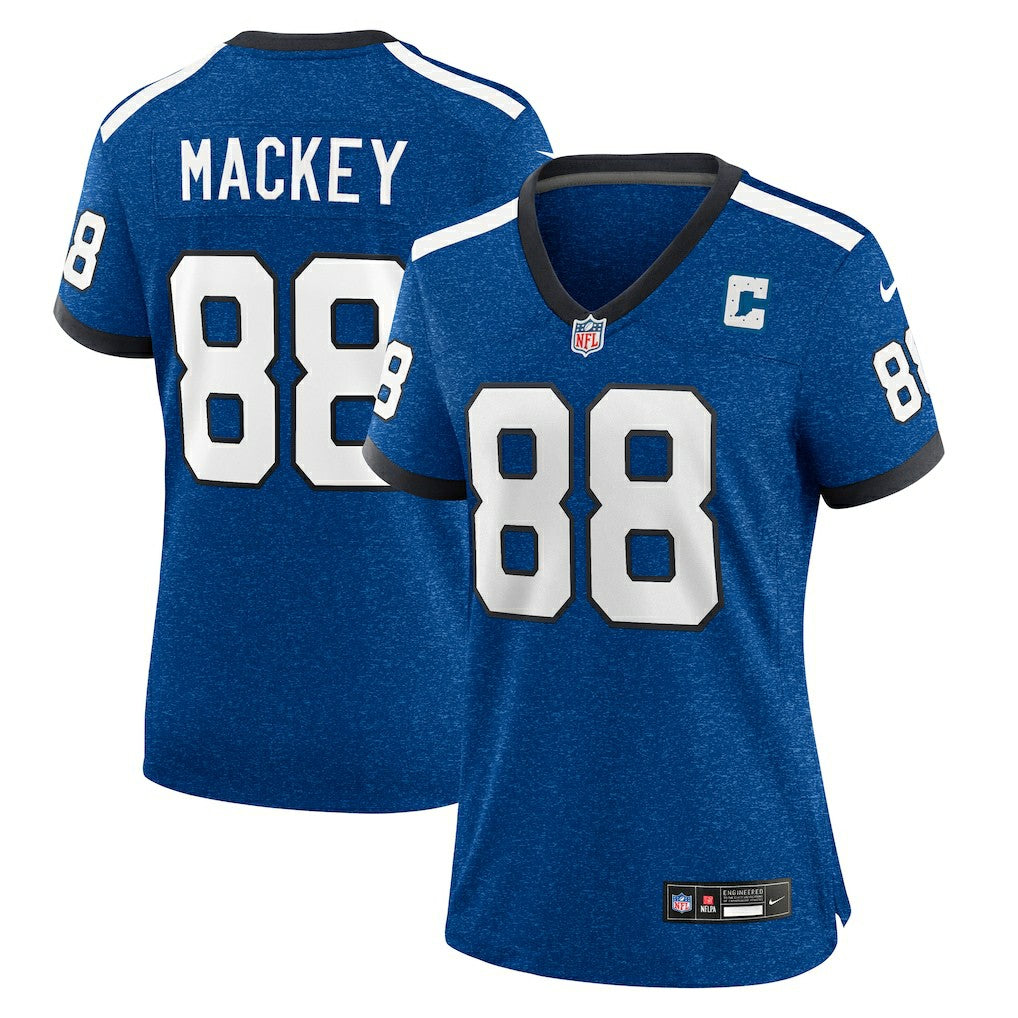 Indianapolis Colts Nike John Mackey  Women's Indiana Nights Alternate Game Jersey