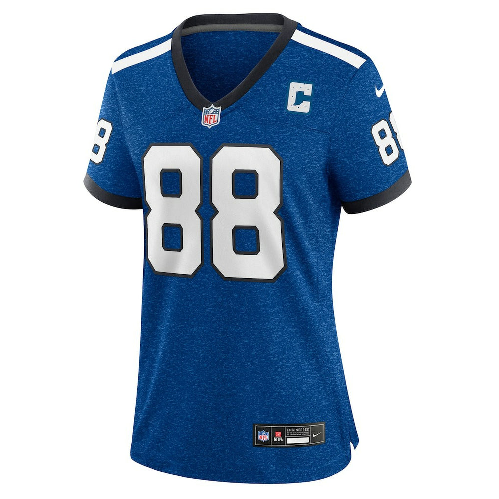 Indianapolis Colts Nike John Mackey  Women's Indiana Nights Alternate Game Jersey
