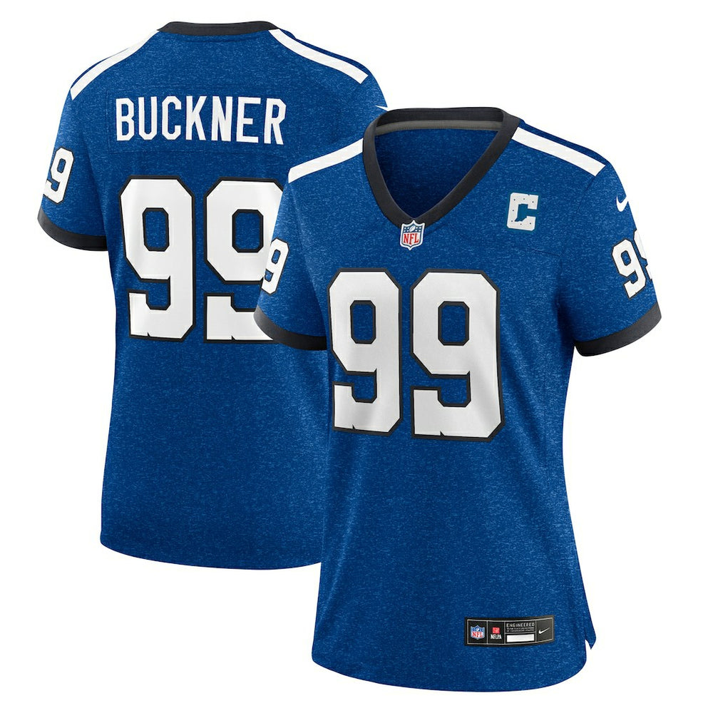 Indianapolis Colts Nike DeForest Buckner  Women's Indiana Nights Alternate Game Jersey