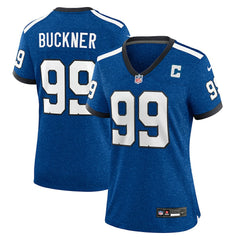 Indianapolis Colts Nike DeForest Buckner  Women's Indiana Nights Alternate Game Jersey