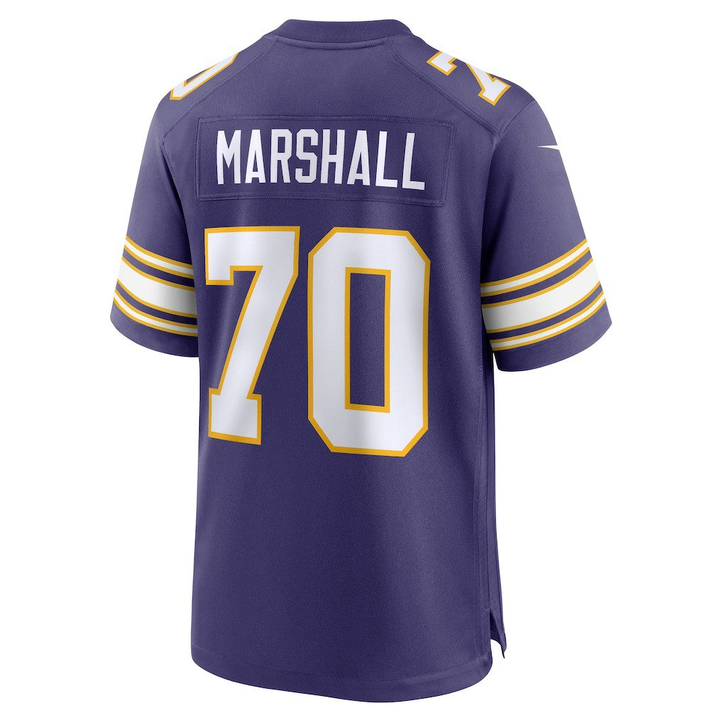 Minnesota Vikings Nike Jim Marshall  Retired Player Alternate Game Jersey