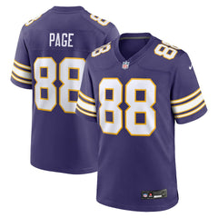 Minnesota Vikings Nike Alan Page  Retired Player Alternate Game Jersey