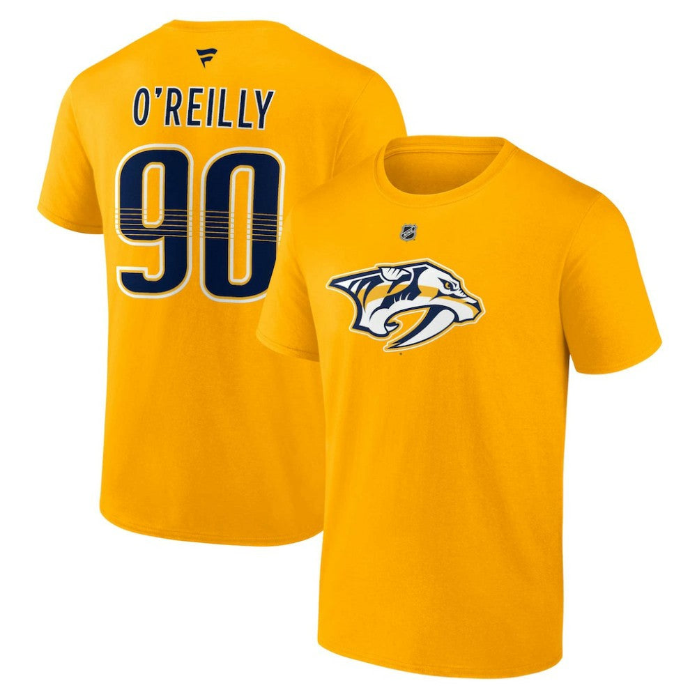 Ryan O'Reilly Nashville Predators Fanatics Authentic Stack Name & Number T-Shirt Online