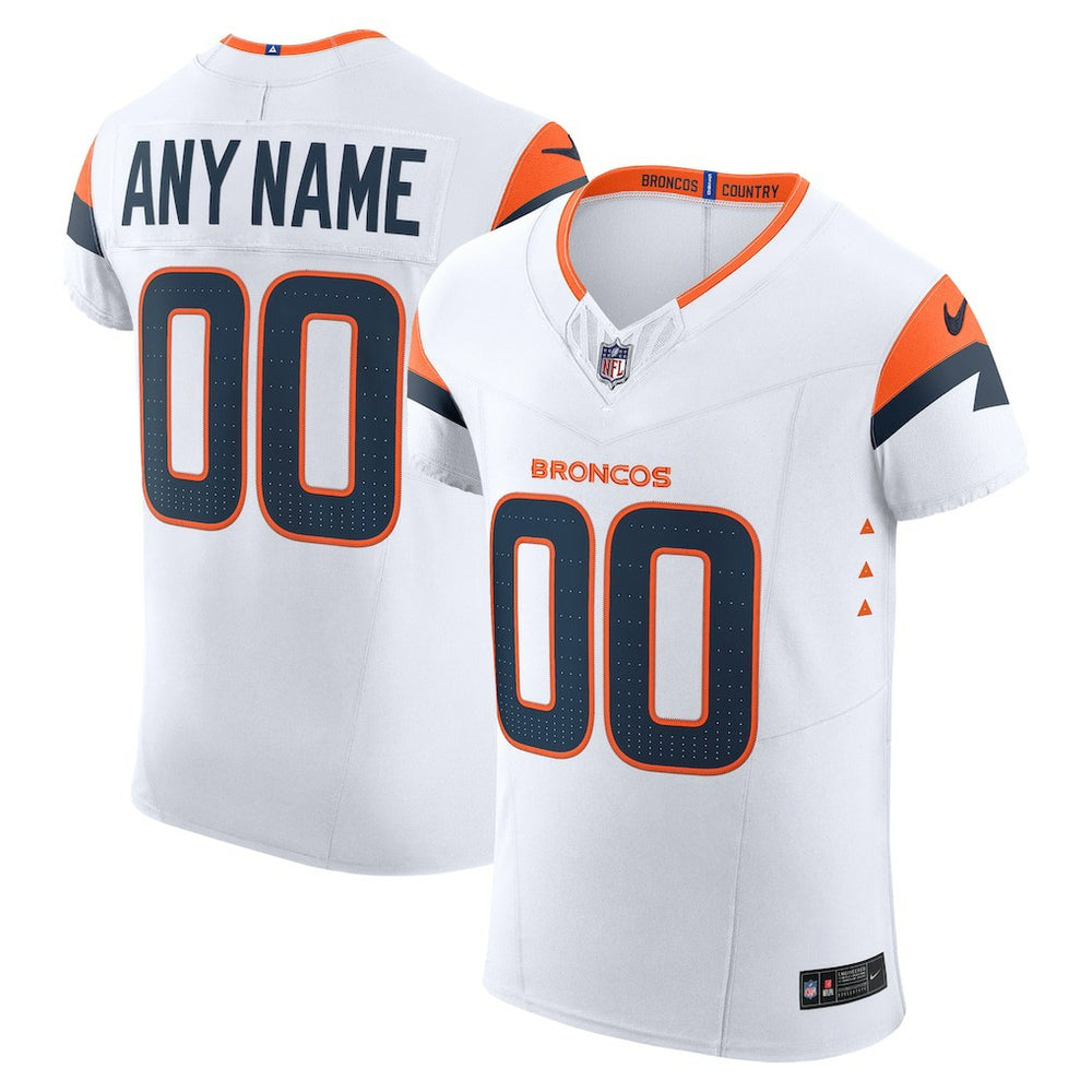 Denver Broncos Nike Vapor F.U.S.E. Elite Custom Jersey