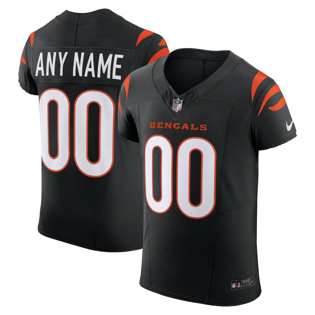 Cincinnati Bengals Nike Team Vapor F.U.S.E. Elite Custom Jersey