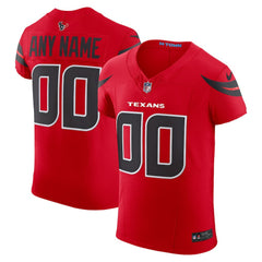 Houston Texans Nike Alternate Vapor F.U.S.E. Elite Custom Jersey