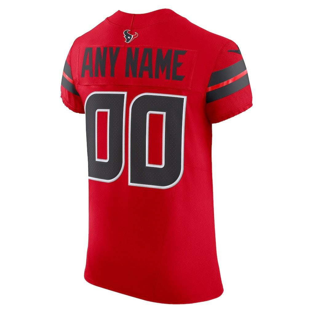 Houston Texans Nike Alternate Vapor F.U.S.E. Elite Custom Jersey