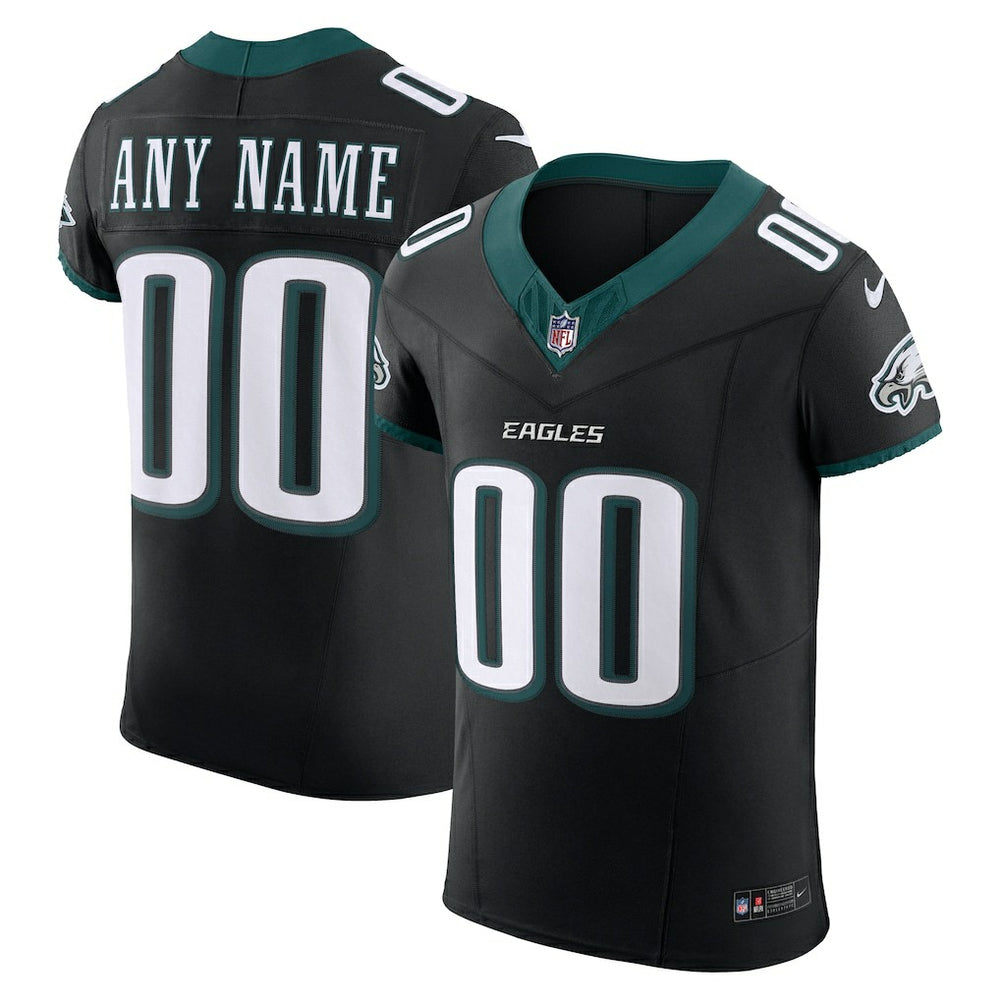 Philadelphia Eagles Nike Alternate Vapor F.U.S.E. Elite Custom Jersey
