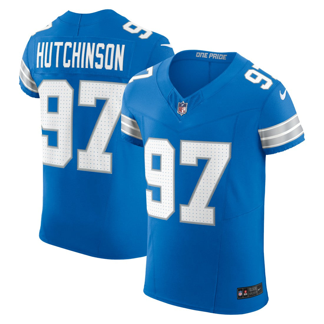 Detroit Lions Nike Aidan Hutchinson  Vapor F.U.S.E. Elite Jersey