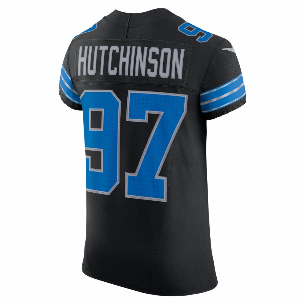 Aidan Hutchinson Detroit Lions Alternate Vapor F.U.S.E. Elite Jersey - Black