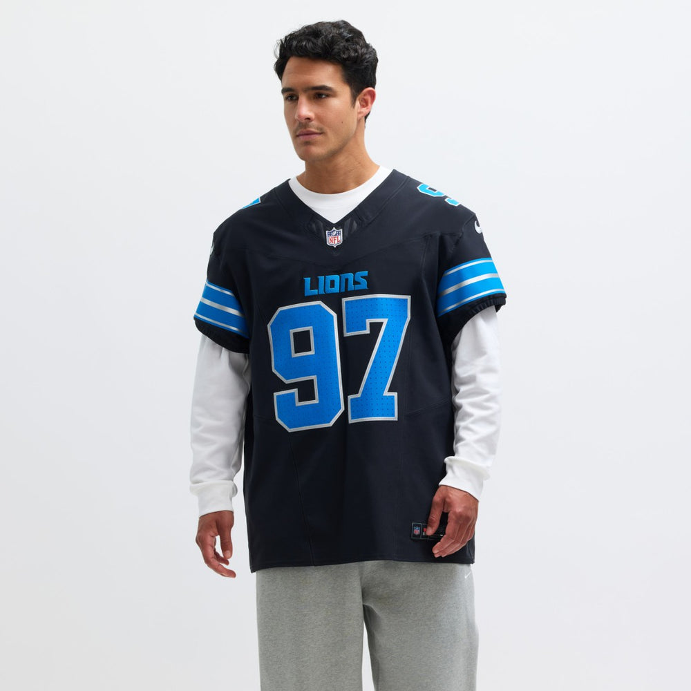 Aidan Hutchinson Detroit Lions Alternate Vapor F.U.S.E. Elite Jersey - Black