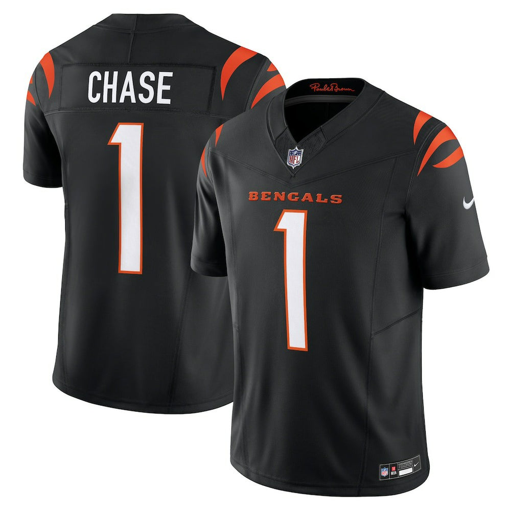 Cincinnati Bengals Nike Ja'Marr Chase  Vapor F.U.S.E. Limited Jersey
