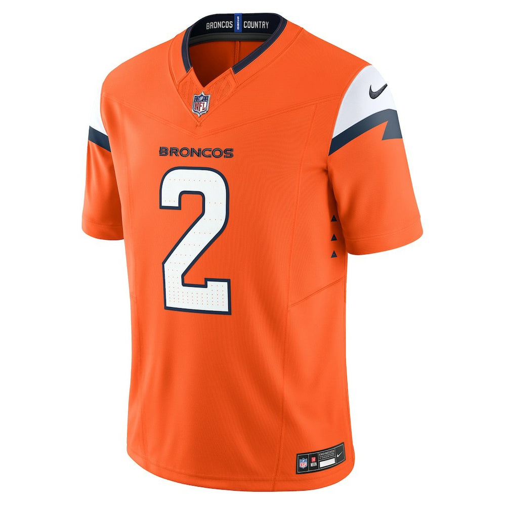 Denver Broncos Nike Patrick Surtain II  Mile High Collection Vapor F.U.S.E. Limited Jersey