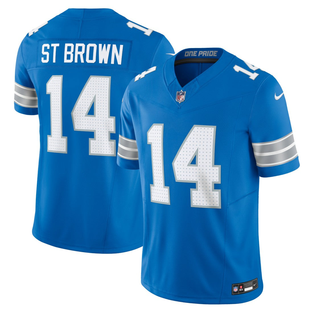 Detroit Lions Nike Amon-Ra St. Brown  Vapor F.U.S.E. Limited Jersey