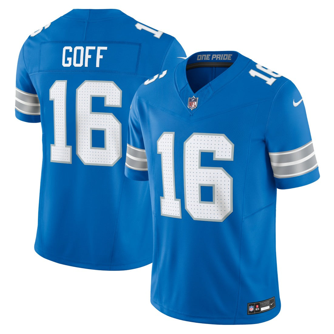 Detroit Lions Nike Jared Goff  Vapor F.U.S.E. Limited Jersey