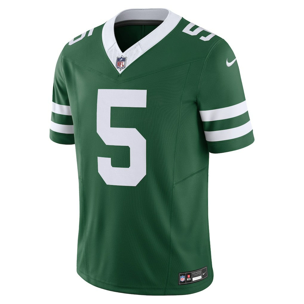 New York Jets Nike Garrett Wilson  Vapor F.U.S.E. Limited Jersey