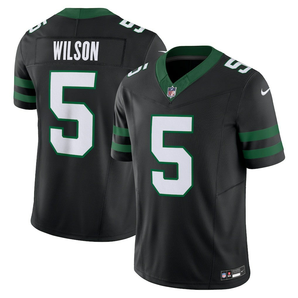 New York Jets Nike Garrett Wilson  Alternate Vapor F.U.S.E. Limited Jersey