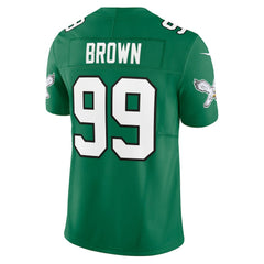 Philadelphia Eagles Nike Jerome Brown  Alternate Vapor F.U.S.E. Limited Jersey