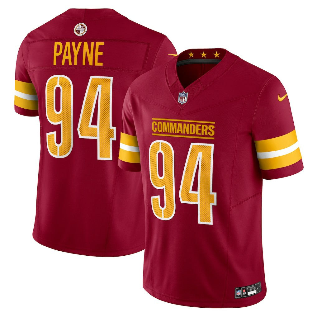 Washington Commanders Nike Daron Payne  Vapor F.U.S.E. Limited Jersey