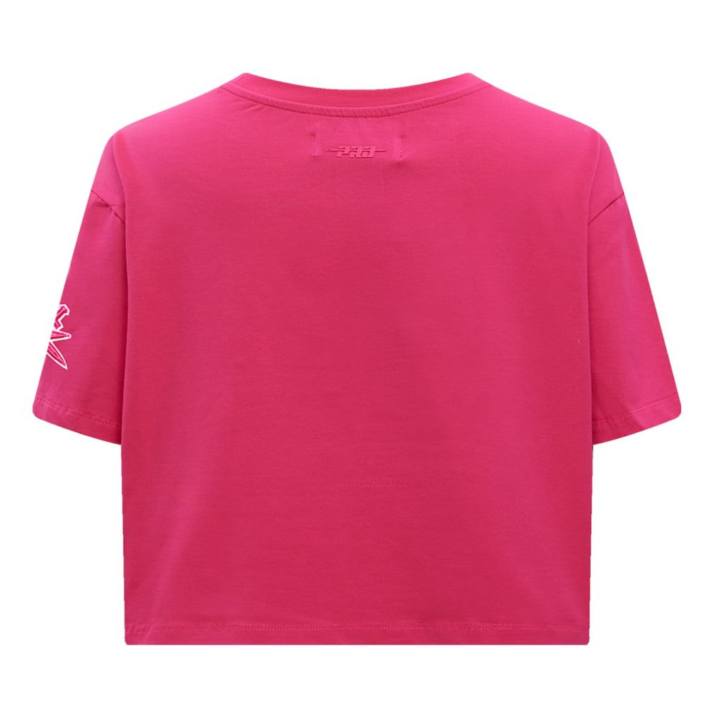 Vegas Golden Knights Pro Standard Women's Triple Pink Cropped Boxy T-Shirt Outlet