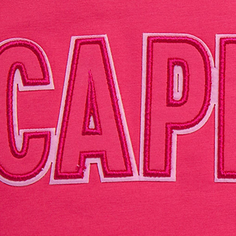 Washington Capitals Pro Standard Women's Triple Pink Cropped Boxy T-Shirt For Sale
