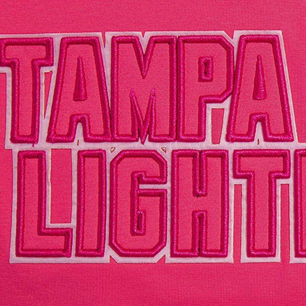 Tampa Bay Lightning Pro Standard Women's Triple Pink Cropped Boxy T-Shirt For Sale