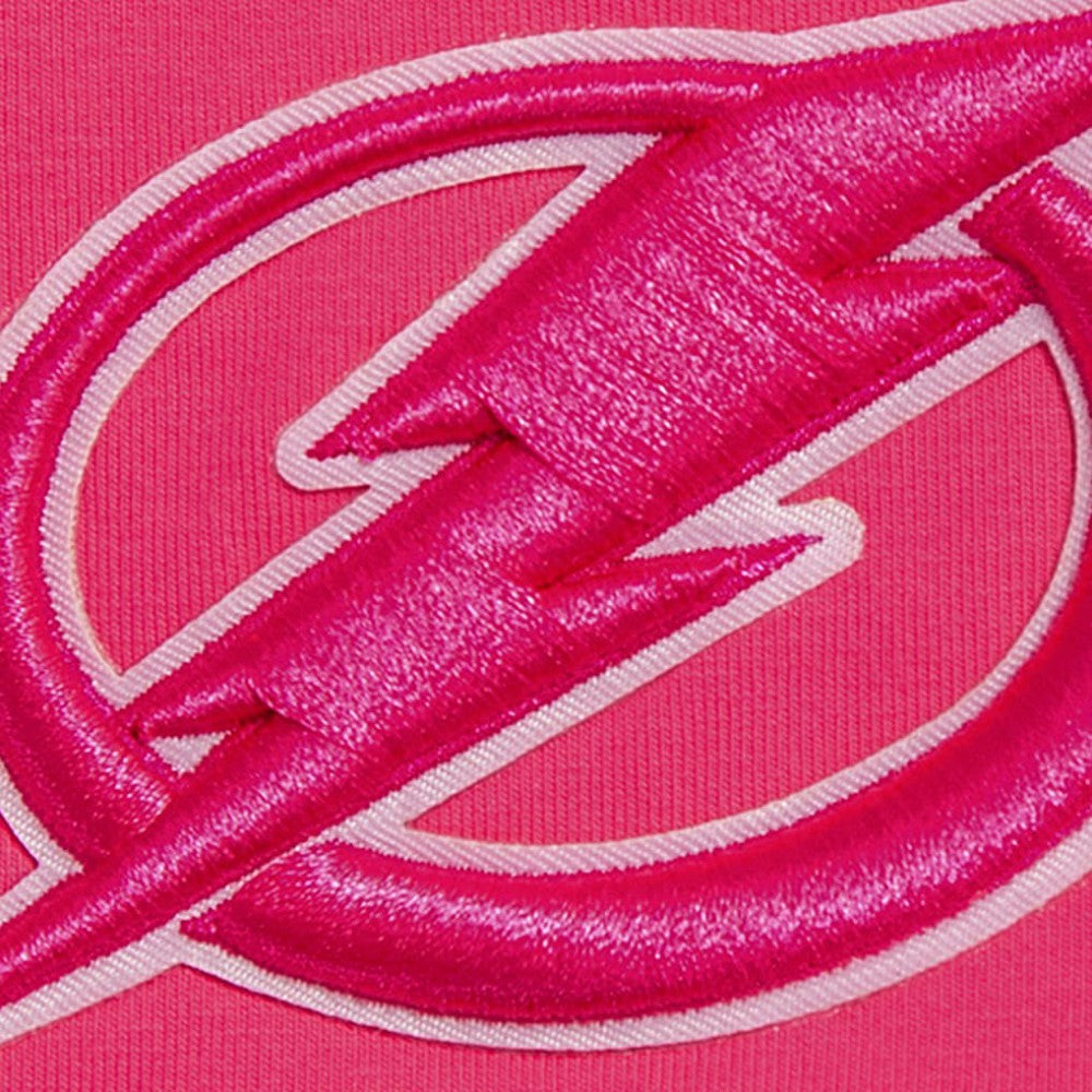 Tampa Bay Lightning Pro Standard Women's Triple Pink Cropped Boxy T-Shirt For Sale