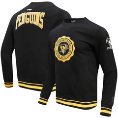 Pittsburgh Penguins Pro Standard Crest Emblem Pullover Sweatshirt Sale