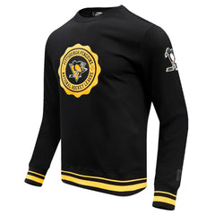 Pittsburgh Penguins Pro Standard Crest Emblem Pullover Sweatshirt Sale