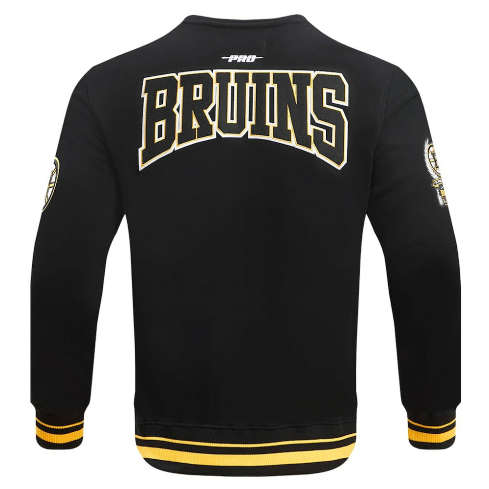 Boston Bruins Pro Standard Crest Emblem Pullover Sweatshirt Discount