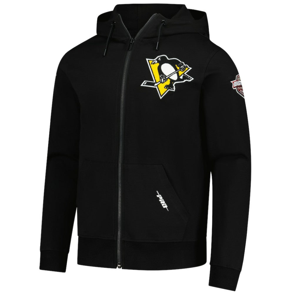 Pittsburgh Penguins Pro Standard Classic Chenille Full-Zip Hoodie Jacket Discount
