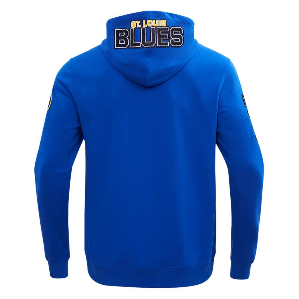St. Louis Blues Pro Standard Classic Chenille Full-Zip Hoodie Jacket Outlet