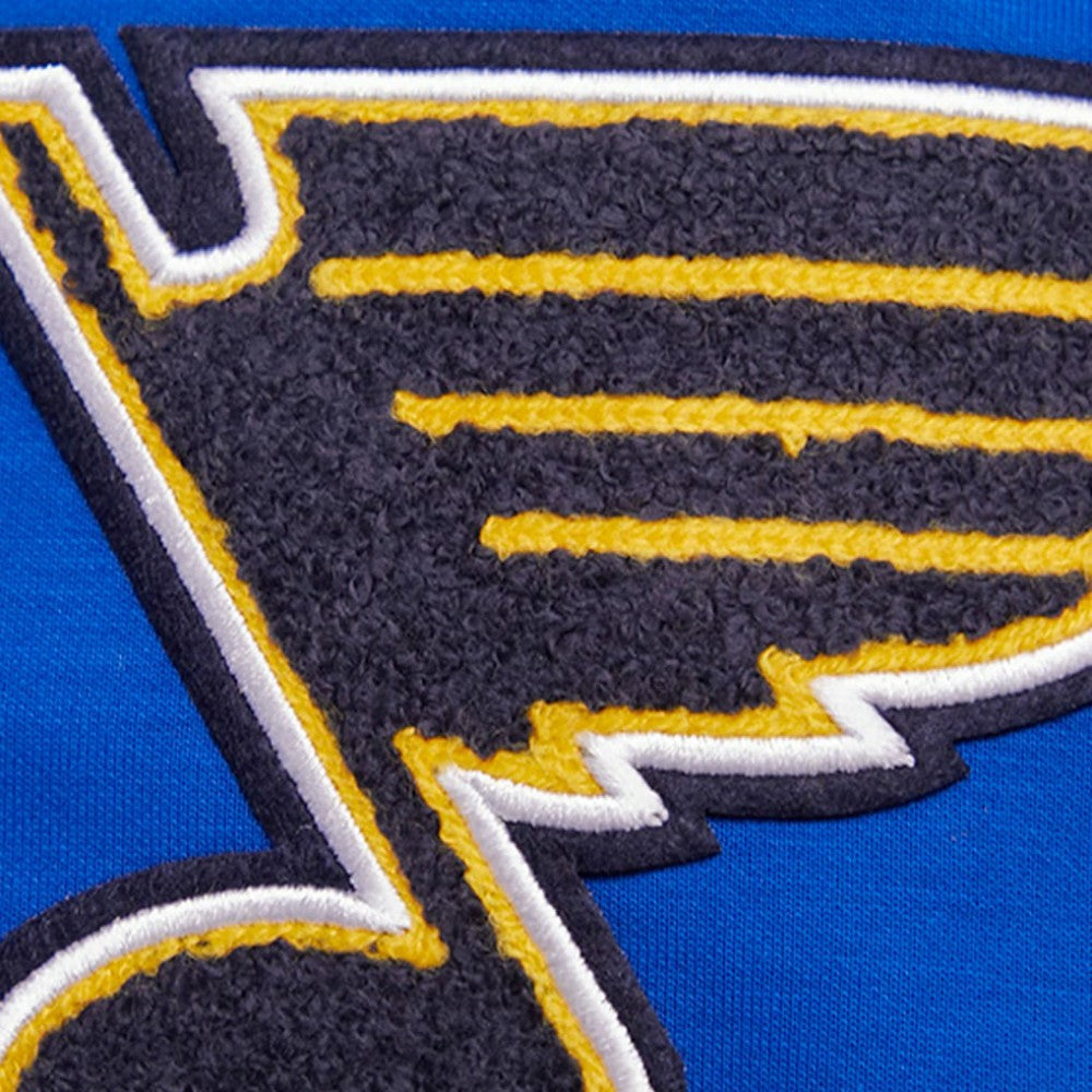 St. Louis Blues Pro Standard Classic Chenille Full-Zip Hoodie Jacket Outlet