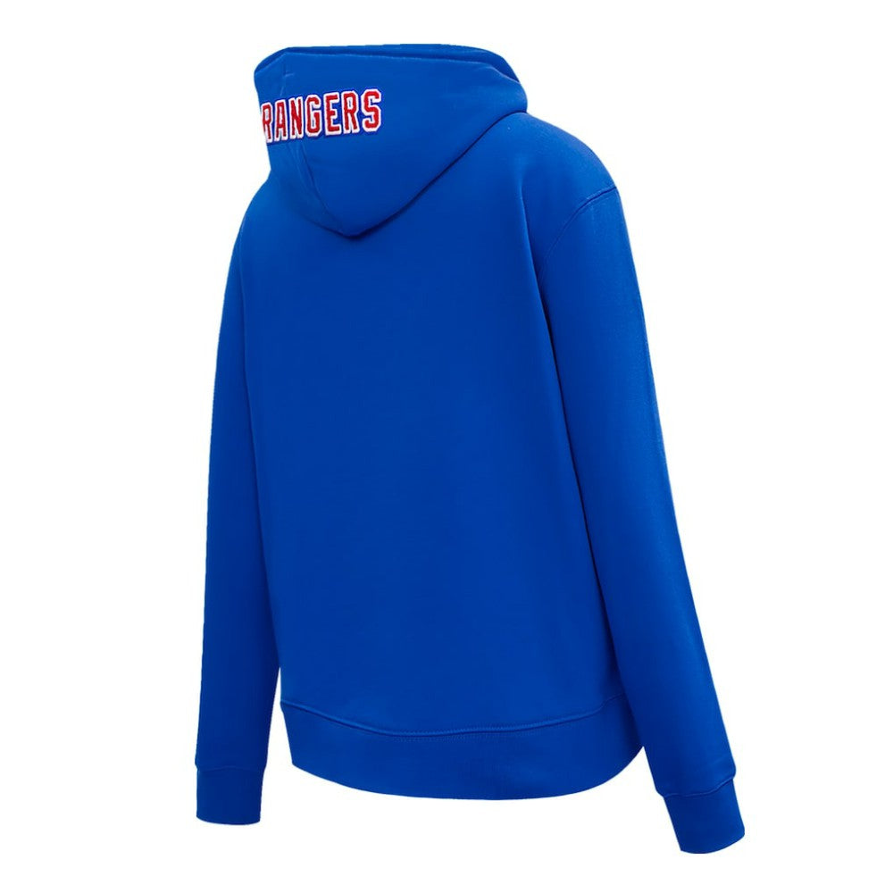New York Rangers Pro Standard Women's Classic Chenille Pullover Hoodie Outlet