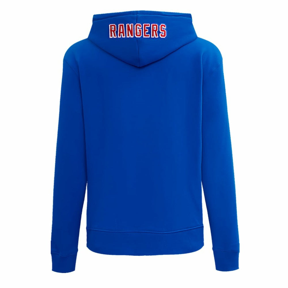 New York Rangers Pro Standard Women's Classic Chenille Pullover Hoodie Outlet