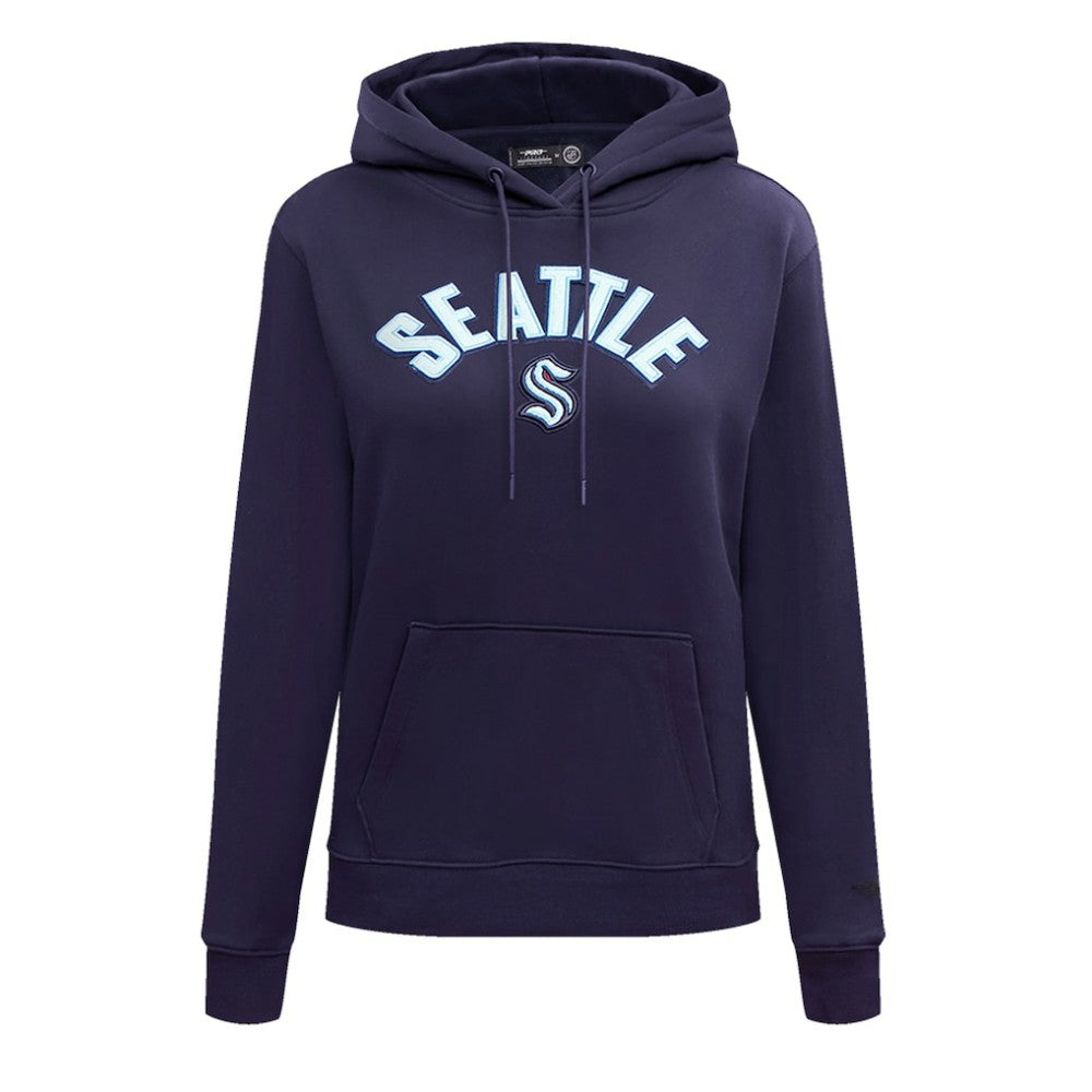 Seattle Kraken Pro Standard Women's Classic Chenille Pullover Hoodie Online