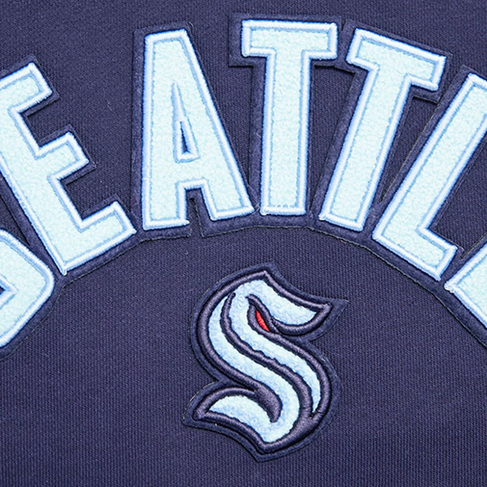 Seattle Kraken Pro Standard Women's Classic Chenille Pullover Hoodie Online