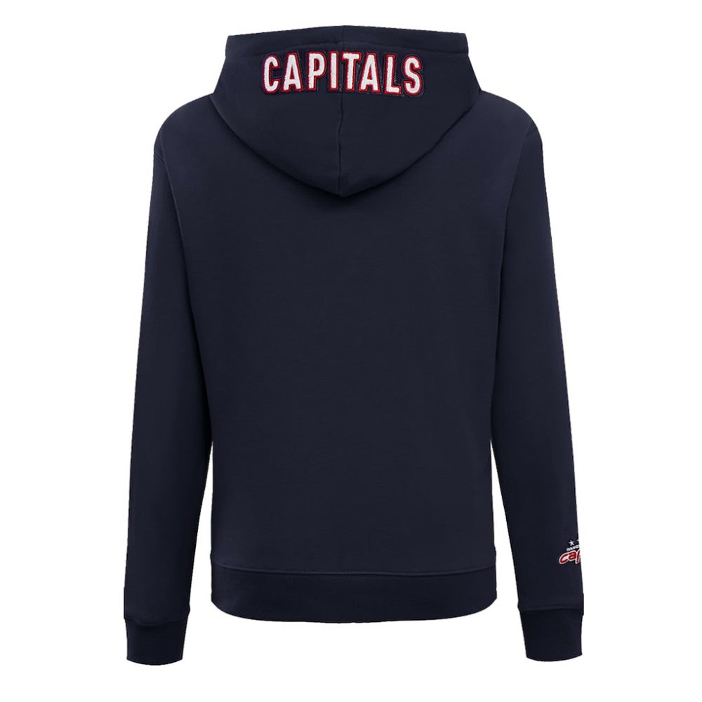 Washington Capitals Pro Standard Women's Classic Chenille Pullover Hoodie For Sale