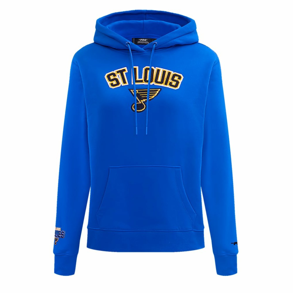 St. Louis Blues Pro Standard Women's Classic Chenille Pullover Hoodie Online