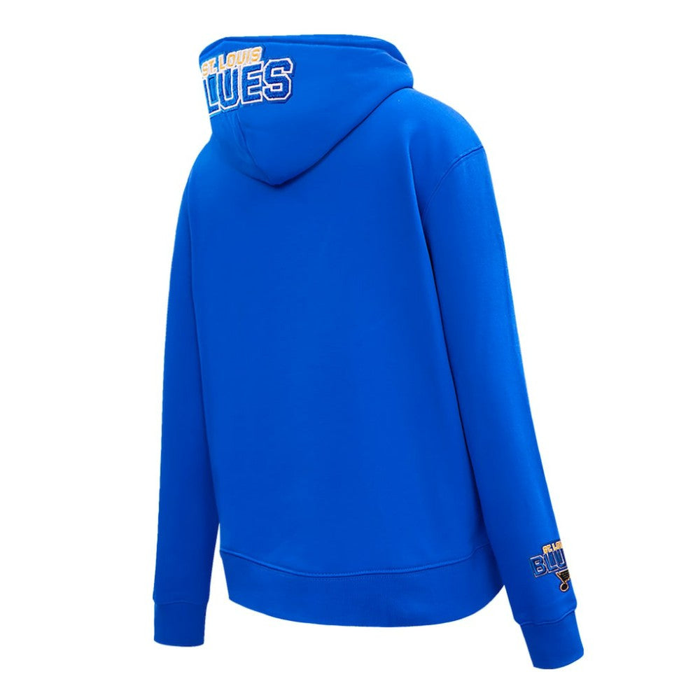St. Louis Blues Pro Standard Women's Classic Chenille Pullover Hoodie Online