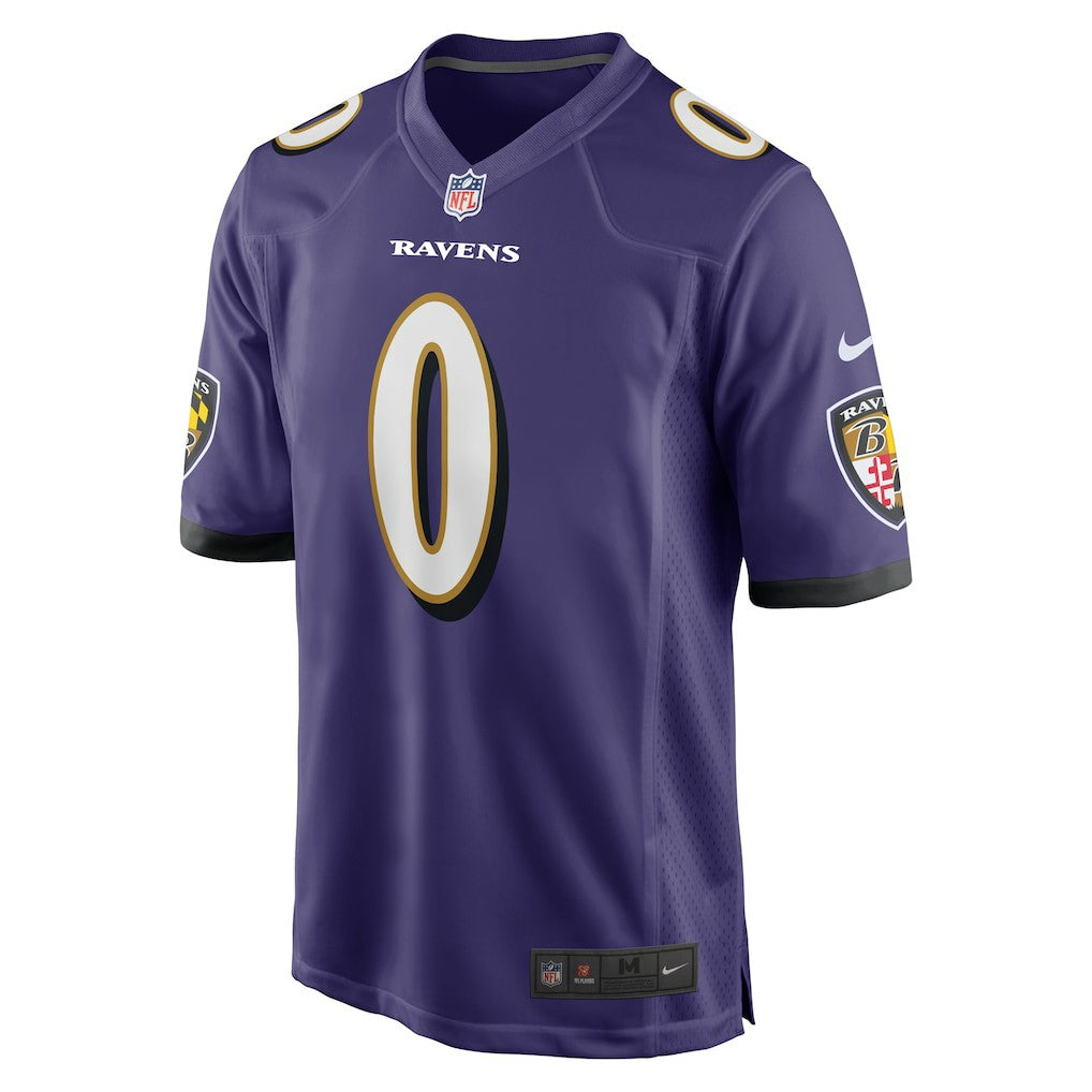 Baltimore Ravens Nike Roquan Smith  Team Game Jersey