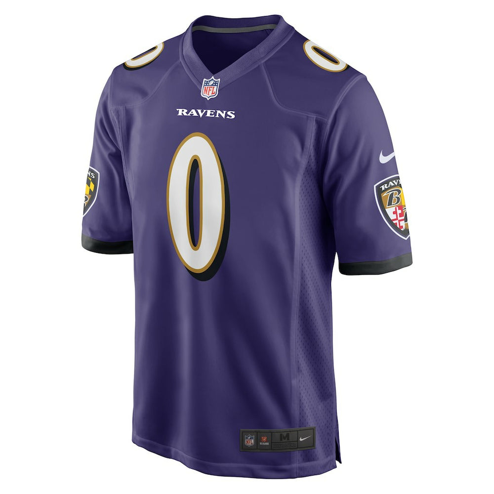 Baltimore Ravens Nike Roquan Smith  Team Game Jersey