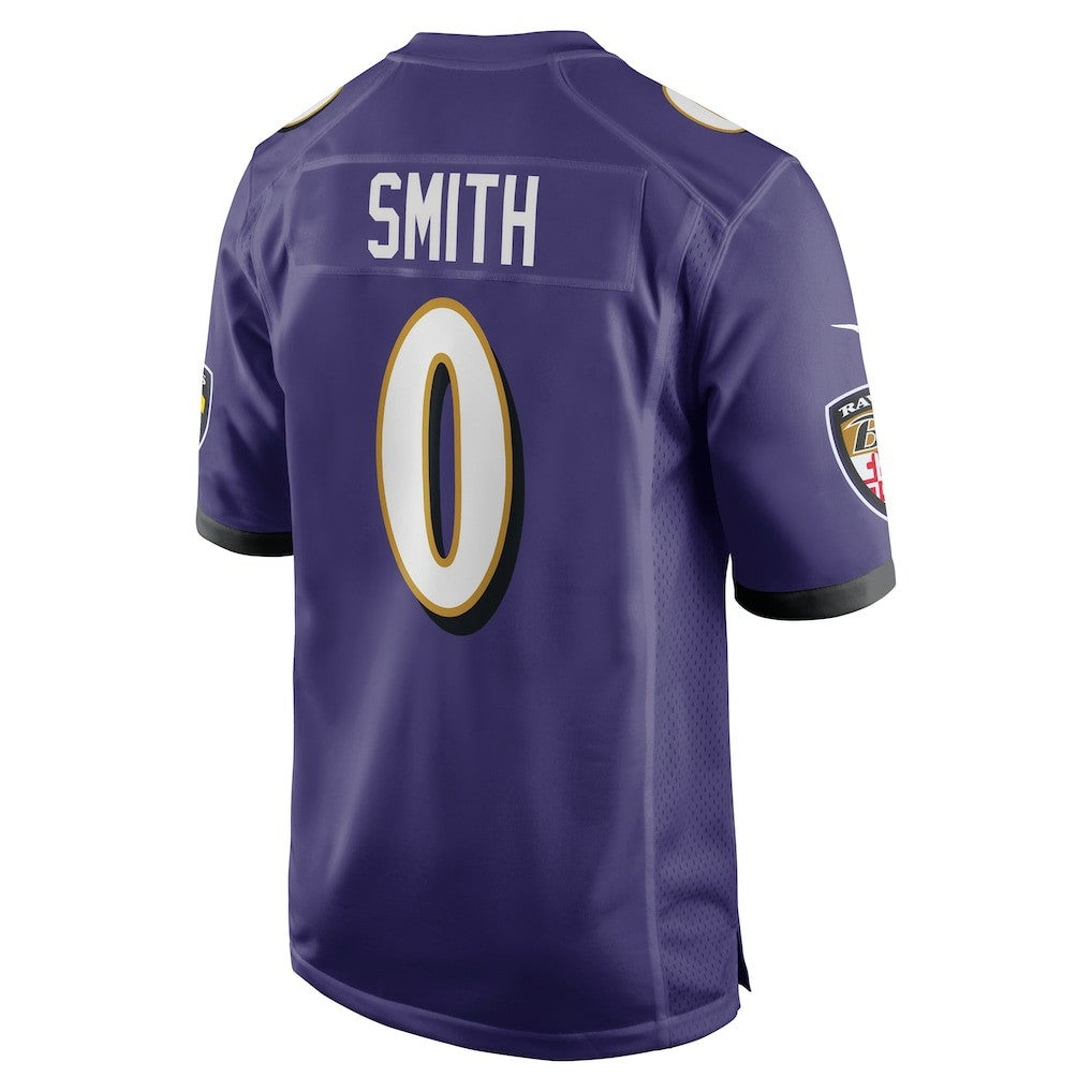 Baltimore Ravens Nike Roquan Smith  Team Game Jersey