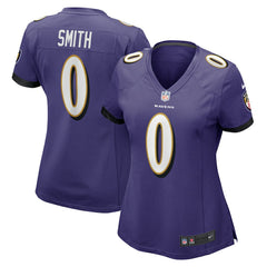 Baltimore Ravens Nike Roquan Smith  Women's Team Game Jersey