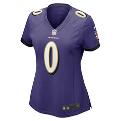 Baltimore Ravens Nike Roquan Smith  Women's Team Game Jersey