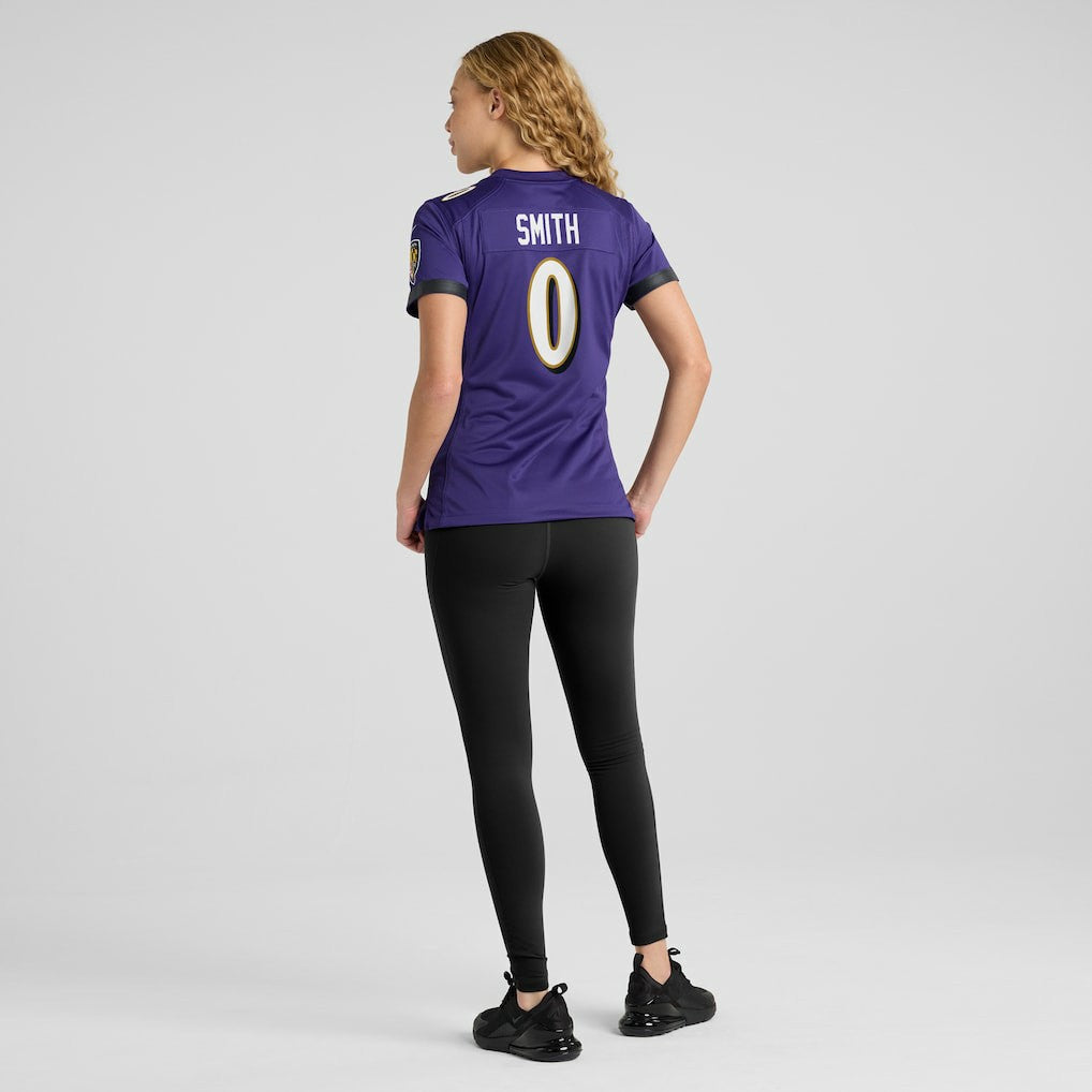 Baltimore Ravens Nike Roquan Smith  Women's Team Game Jersey