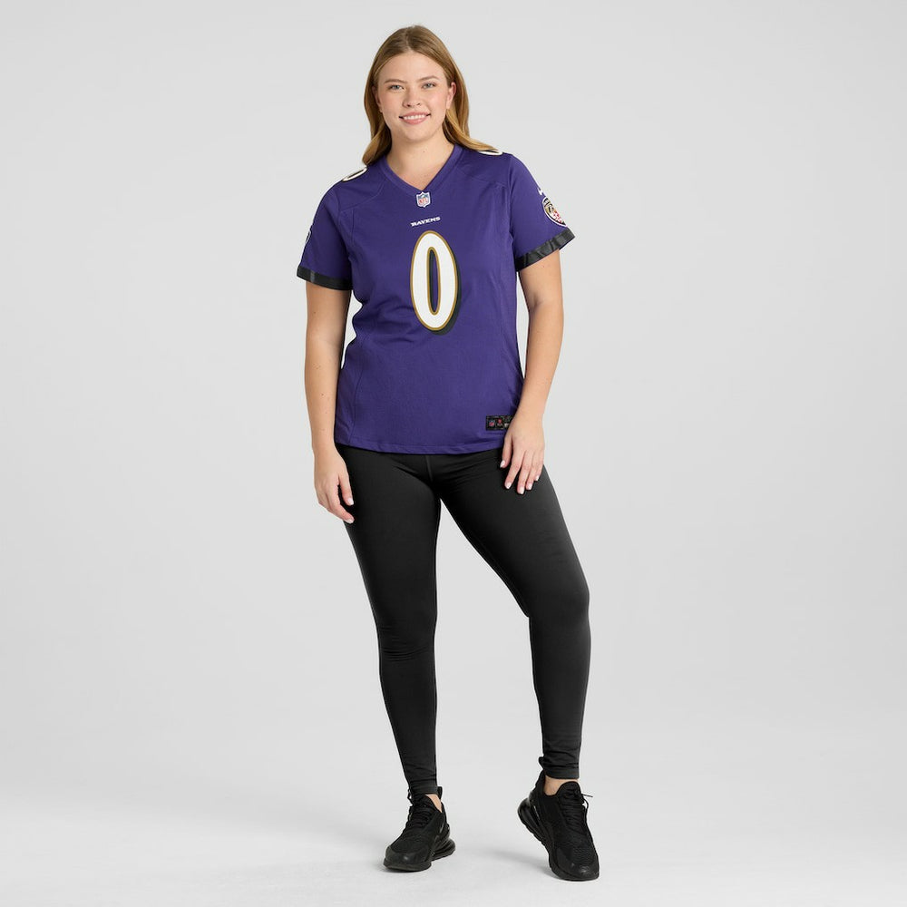Baltimore Ravens Nike Roquan Smith  Women's Team Game Jersey