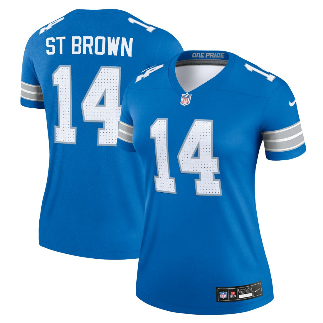 Detroit Lions Nike Amon-Ra St. Brown  Women's Legend Player Performance Top