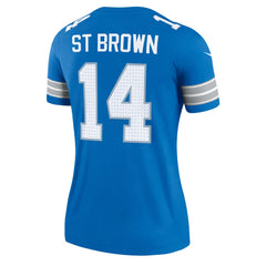Detroit Lions Nike Amon-Ra St. Brown  Women's Legend Player Performance Top